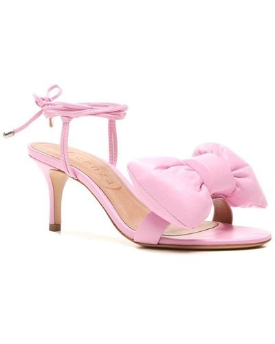 Vicenza Mantua Leather Sandal - Pink