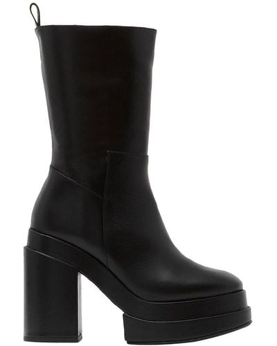 Paloma Barceló Eros Leather Boot - Black