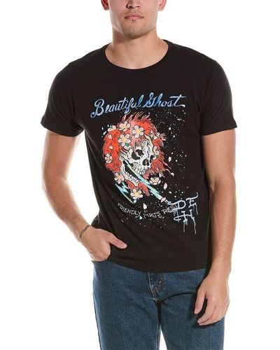 Ed Hardy Ghost Skull T-shirt - Black