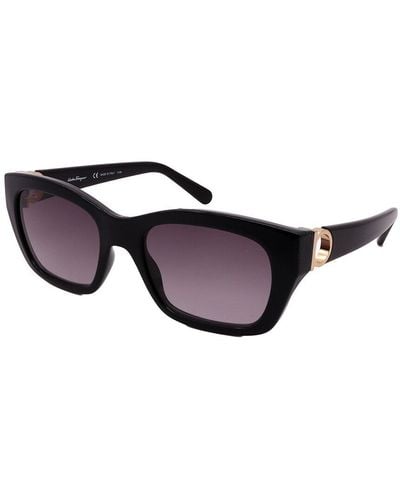 Ferragamo Sf1012s 53mm Sunglasses - Black