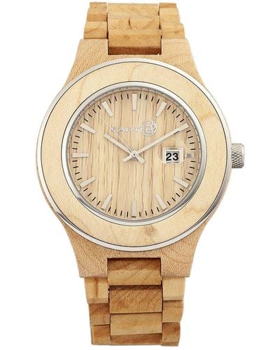 Earth Wood Unisex Cherokee Watch - Metallic