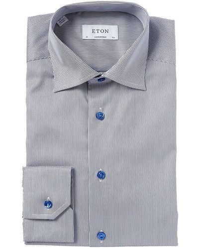 Eton Contemporary Fit Dress Shirt - Blue