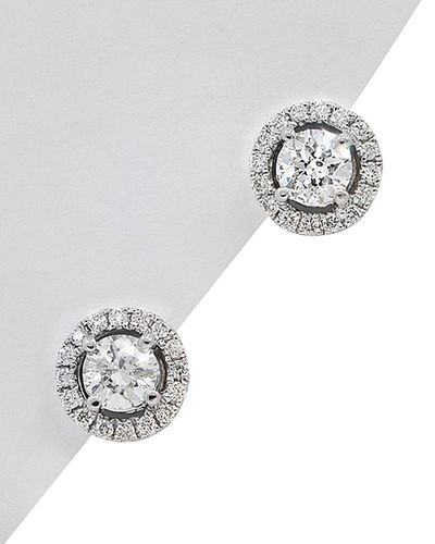 Diana M. Jewels Fine Jewelry 14k 0.50 Ct. Tw. Diamond Studs - Multicolor
