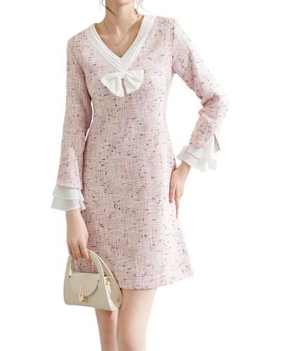 ONEBUYE Dress - Pink