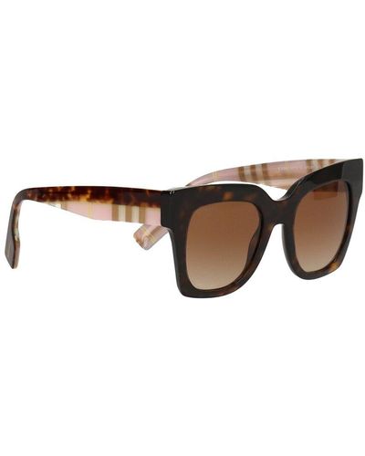 Burberry Be4364 49mm Sunglasses - Brown
