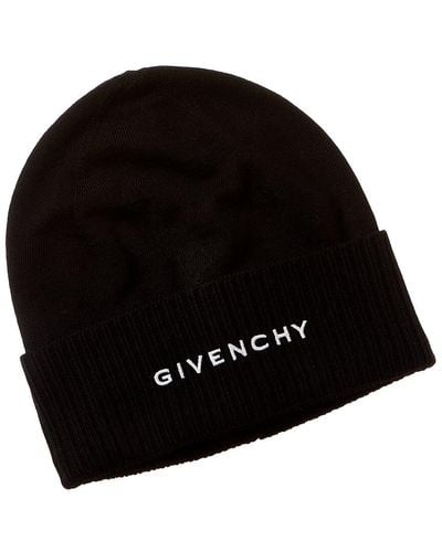 Givenchy 4g Wool Beanie - Black