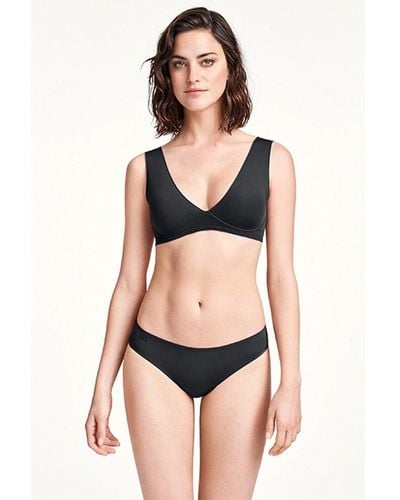 Wolford Cara Beach Triangle Bikini - Black