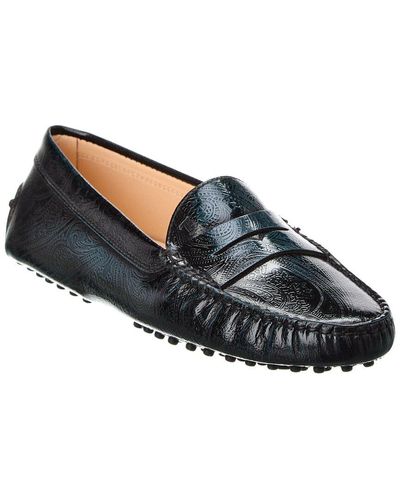 Tod's Leather Loafer - Blue