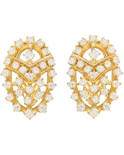 Diana M. Jewels Fine Jewelry 18k 5.00 Ct. Tw. Diamond Earrings - Metallic