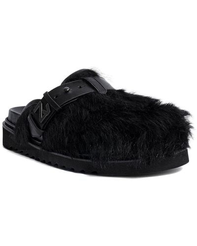 Zadig & Voltaire Alpha Leather Mule - Black