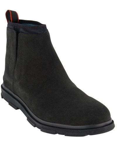 Swims Storm Suede Chelsea Boot - Black