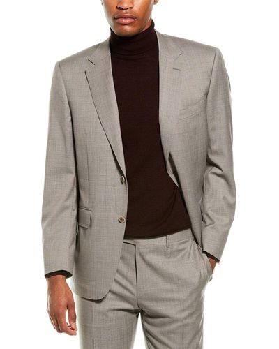 Canali 2pc Wool Suit - Brown