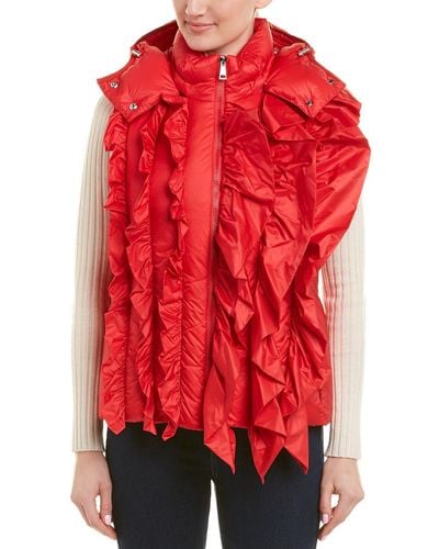 Moncler Marianne Down Puffer Jacket - Red