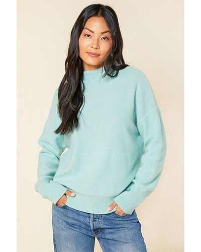 Outerknown Sigourney Wool-blend Sweater - Blue