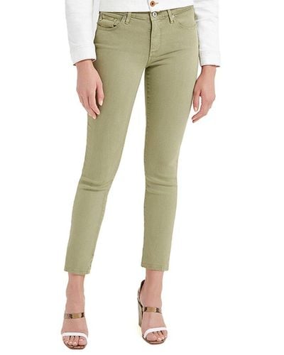 AG Jeans Prima Ankle Sulfur Olivewood Slim Jean - Green
