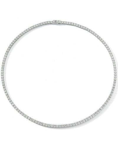 Nephora 14k 7.20 Ct. Tw. Diamond Tennis Necklace - Multicolor