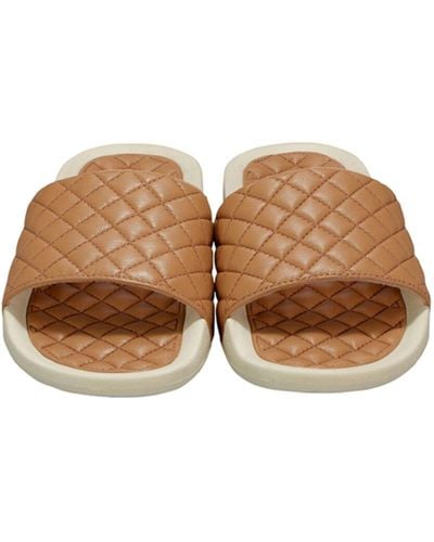 Athletic Propulsion Labs Lusso Leather Slide - Brown