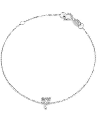 Monary 14k 0.03 Ct. Tw. Diamond Bracelet - White