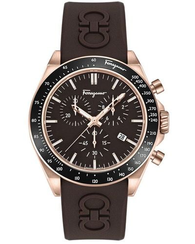 Ferragamo Ferragamo Urban Chrono Watch - Black