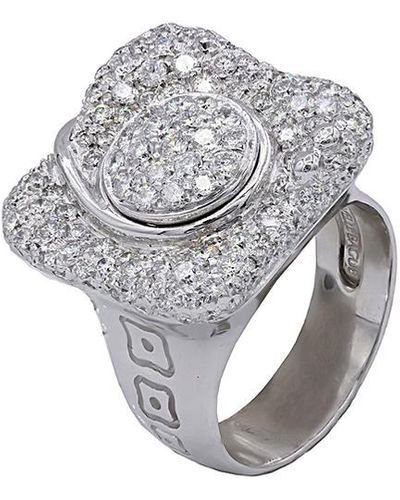 Diana M. Jewels Fine Jewellery 18k 2.30 Ct. Tw. Diamond Ring - Grey