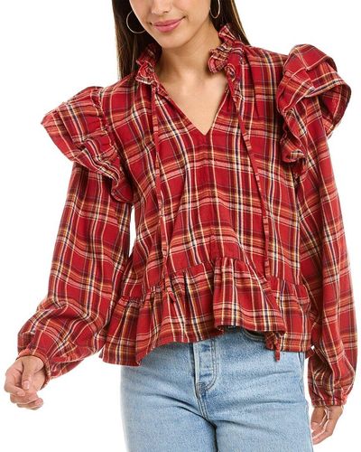 Blank NYC Check That Out Top - Red