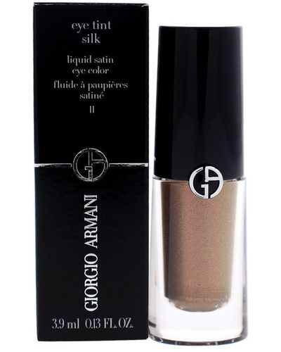 Giorgio Armani 0.13Oz Eye Tint Liquid Eyeshadow #11 Rose Ashes - Black
