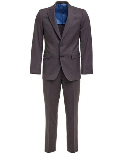 ALTON LANE Mercantile Tailored Wool-blend Suit - Blue