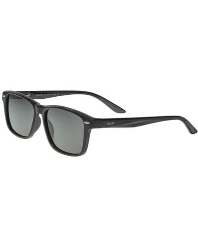 Simplify Ssu130-c2 54mm Polarized Sunglasses - Black