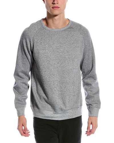 Slate & Stone Raglan Fleece Crewneck Sweatshirt - Gray