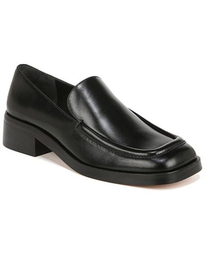 Vince Doris Leather Slip-on - Black