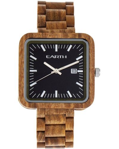 Earth Wood Berkshire Watch - Multicolour