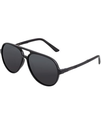 Simplify Unisex Ssu120 57 X 48mm Polarized Sunglasses - Black