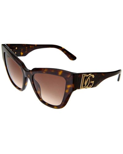 Dolce & Gabbana 54mm Sunglasses - Brown