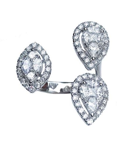 Arthur Marder Fine Jewelry 18k 1.75 Ct. Tw. Diamond Ring - Blue