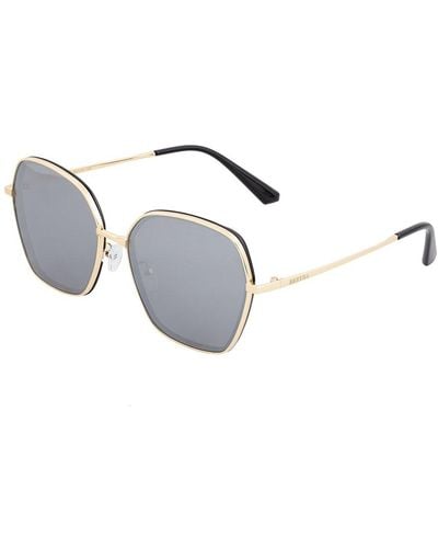 Bertha Emilia 50mm Polarized Sunglasses - Metallic