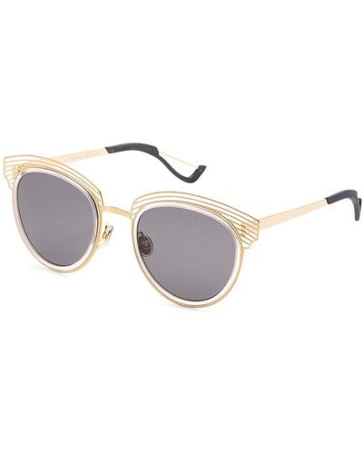 Dior Enigme 51mm Sunglasses - Metallic