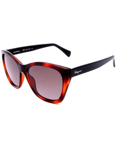 Ferragamo Sf957s 56mm Sunglasses - Red