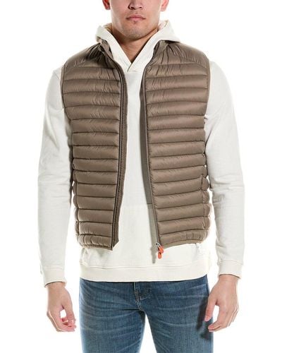Save The Duck Adam Vest - Natural