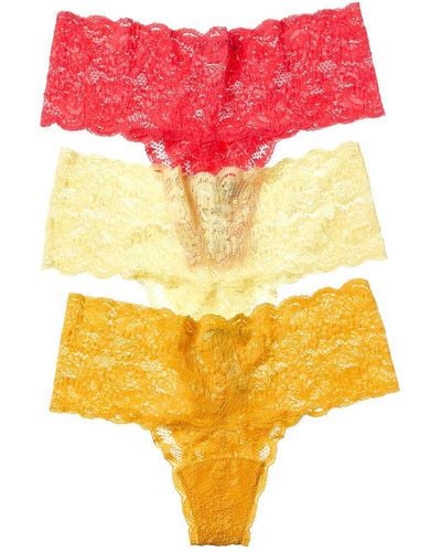 Cosabella 3pk Never Say Never Comfie Thong - Yellow