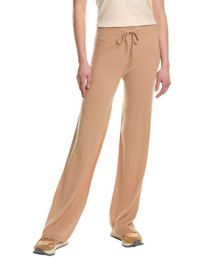 Ainsley Basic Cashmere Pant - Natural