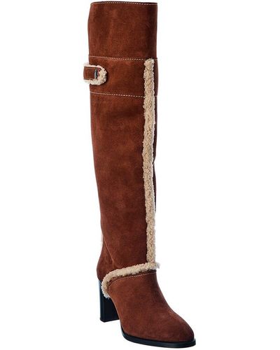 Brown Over-the-knee boots for Women | Lyst Canada