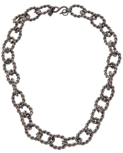 Kenneth Jay Lane Chain Necklace - Black