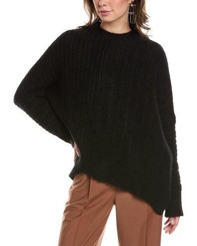 AllSaints Selena Alpaca & Wool-blend Sweater - Black