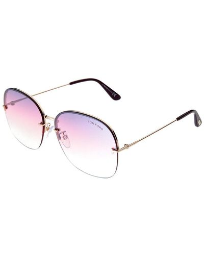 Tom Ford Ft0794-h 62mm Sunglasses - Pink
