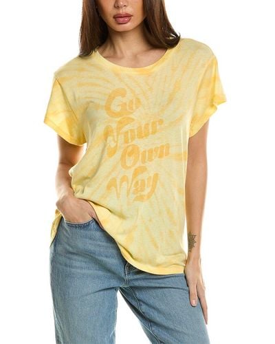 Chaser Brand Bella T-shirt - Yellow