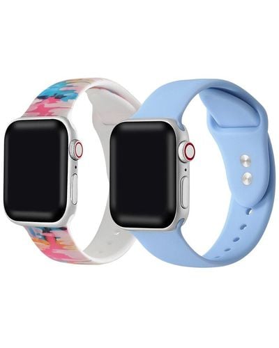 The Posh Tech 2-Pack Silicone Band Bundle - Blue