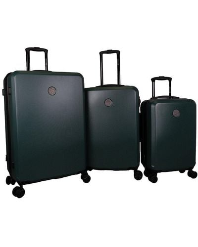 Roberto Cavalli Solid Classic Promotional 3pc Luggage Set - Black