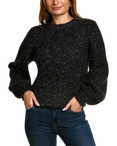 Boden Chunky Ribbed Wool & Alpaca-blend Sweater - Black