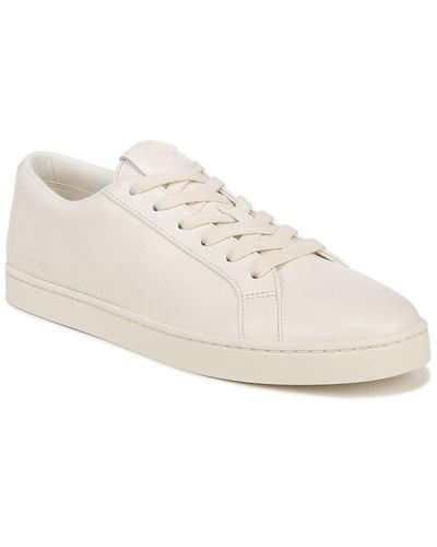 Vince Keoni Leather Sneaker - White