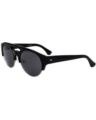 Linda Farrow Dvn152 54mm Sunglasses - Black